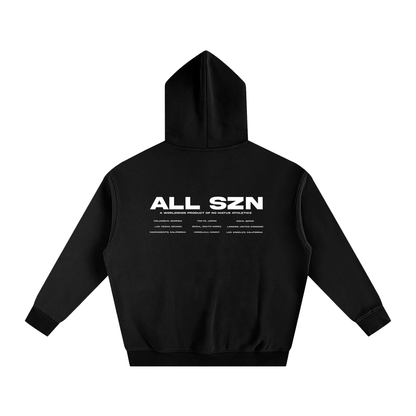 ALL SZN Black Hoodie