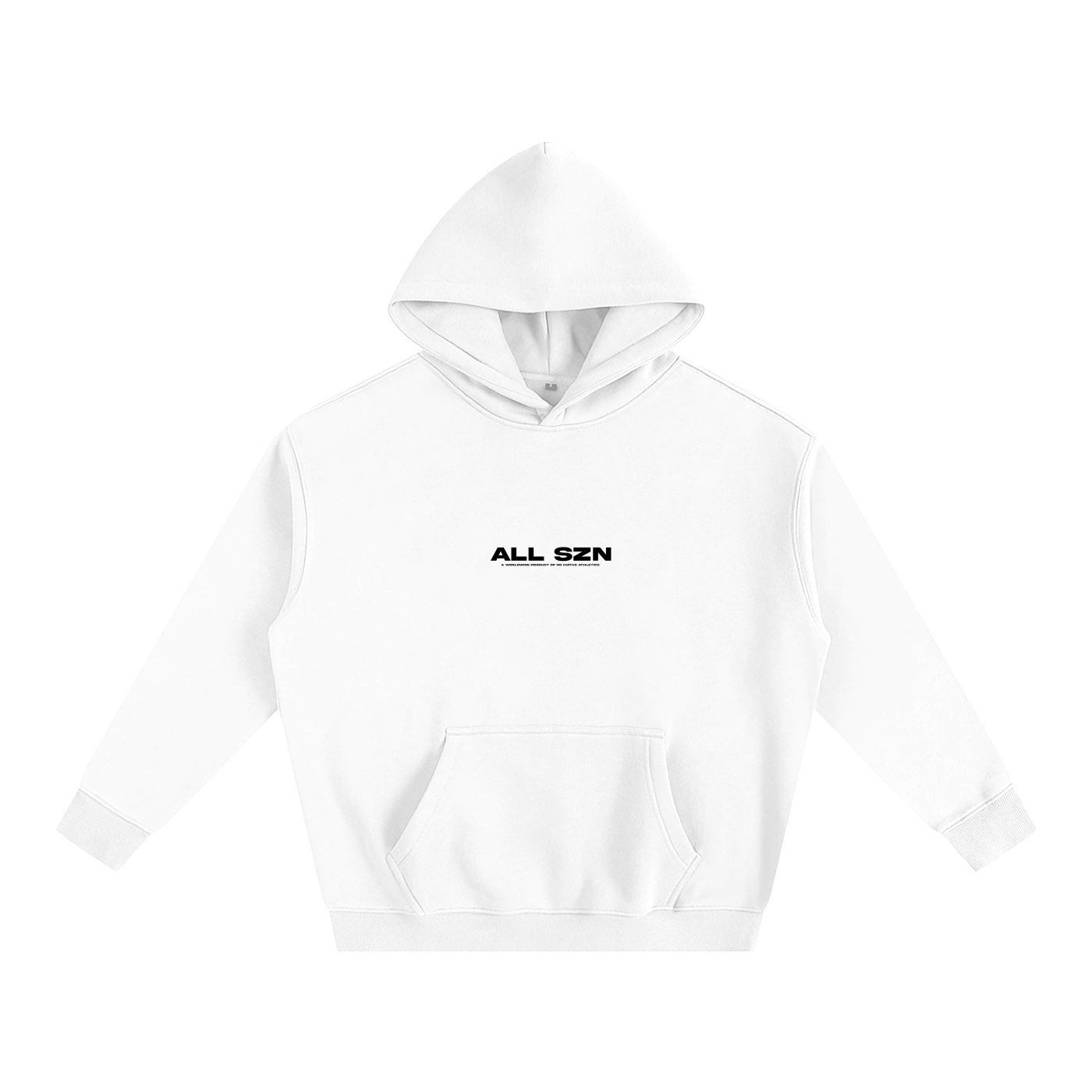 ALL SZN White Hoodie