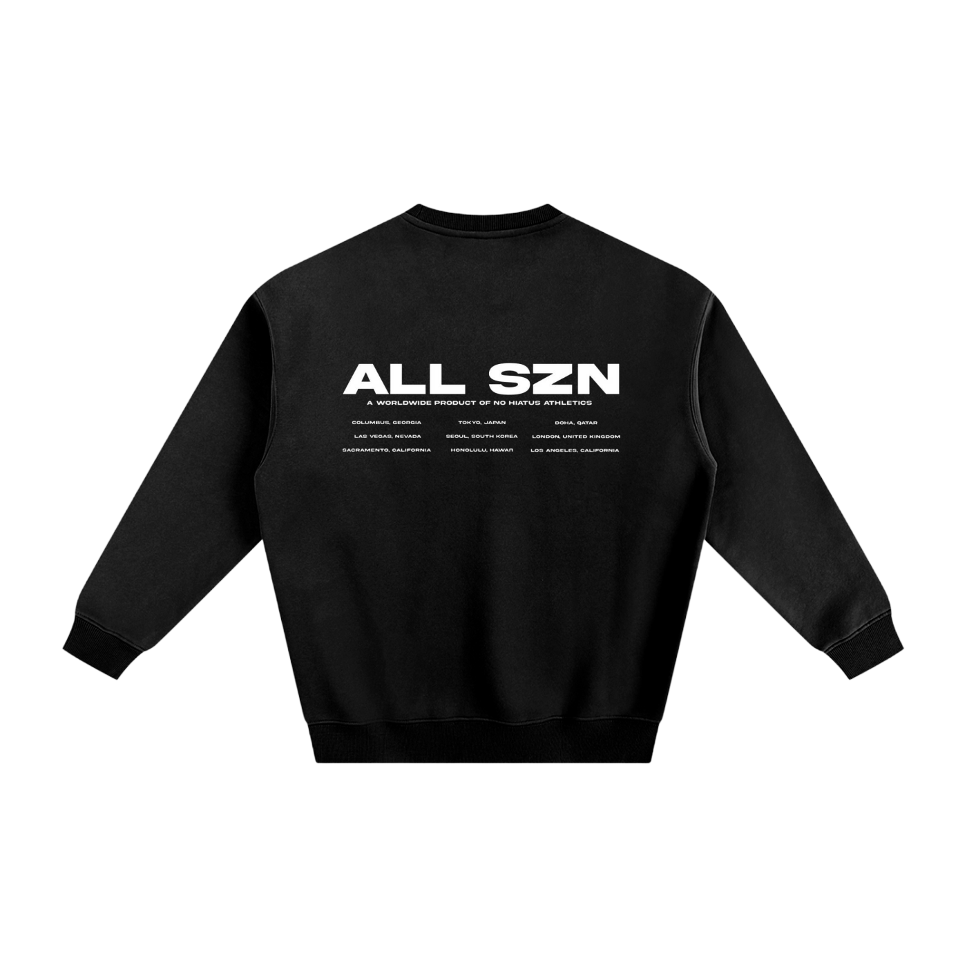 ALL SZN Black Sweatshirt